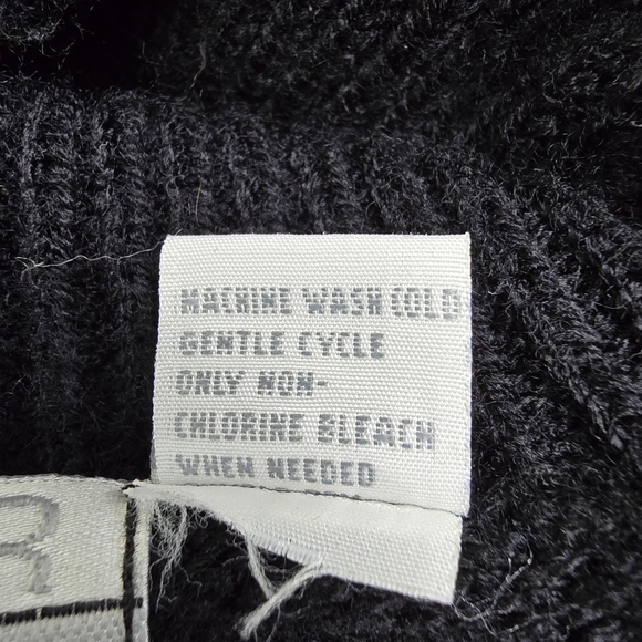 Vintage Chinawear Knit Sweater  Cross Stitch Rose Print Cottagecore  Size XL - Picture 9 of 9